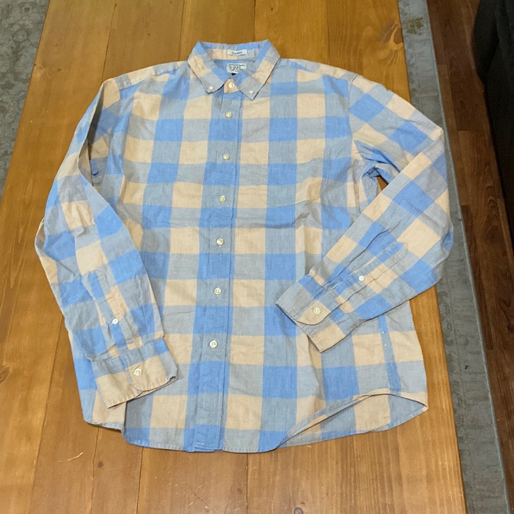 J Crew M Classic Shirt Stretch